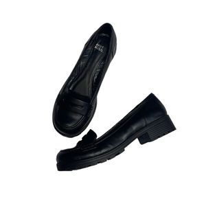Y2K Vintage Hot Kiss chunky Loafers Black 8.5